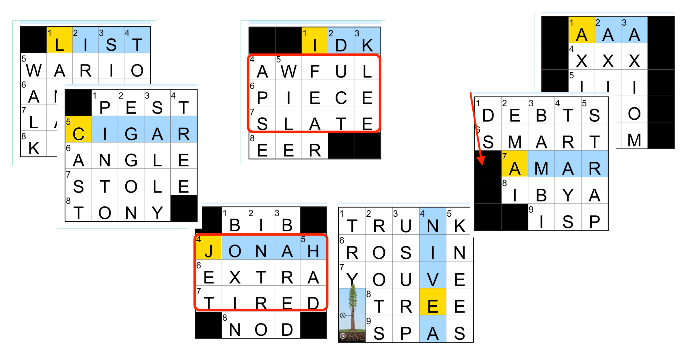 Top Ten Mini Legendary Puzzles